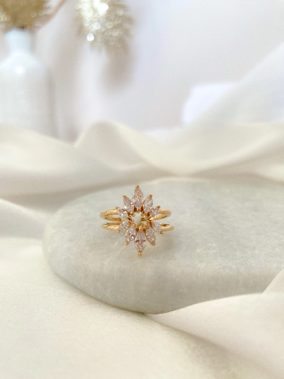 Bague AURA plaqué or