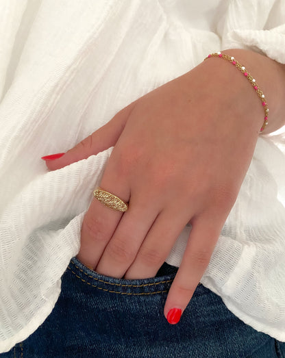 Bague ROMY plaqué or