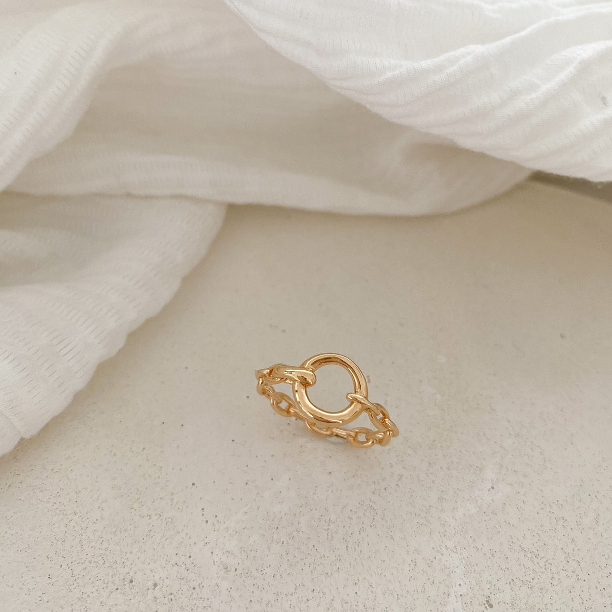 Bague ALMA plaqué or