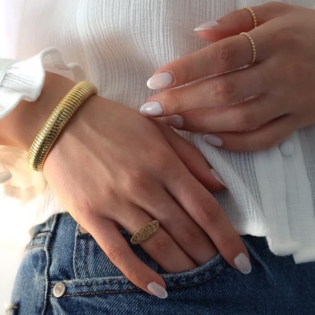 Bague ROMY plaqué or